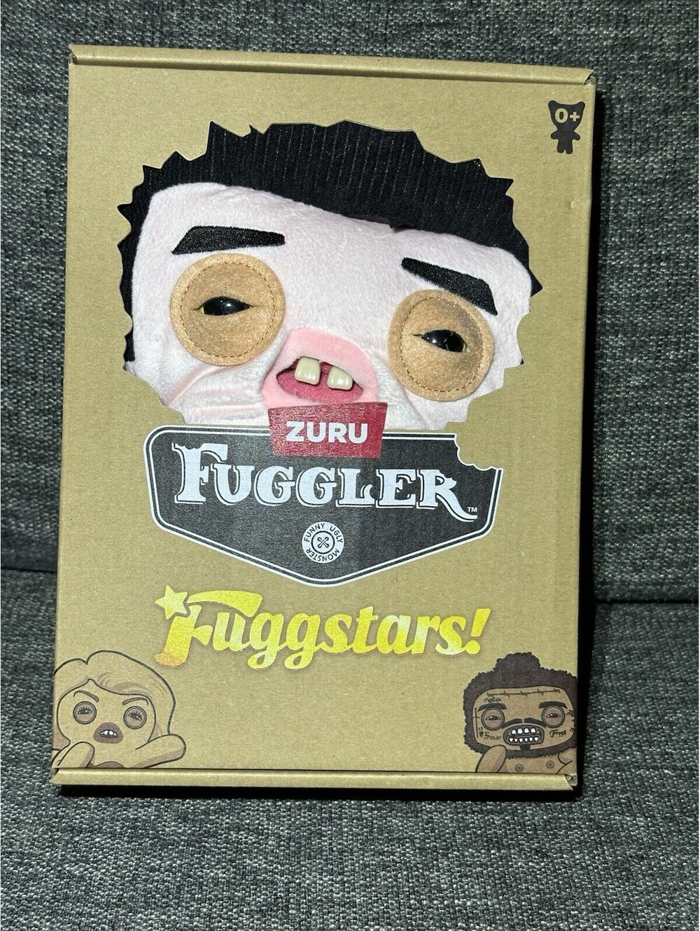 Zuru Fuggler Fuggstars Elvis Presley Plush Funny Ugly Monster New In Box